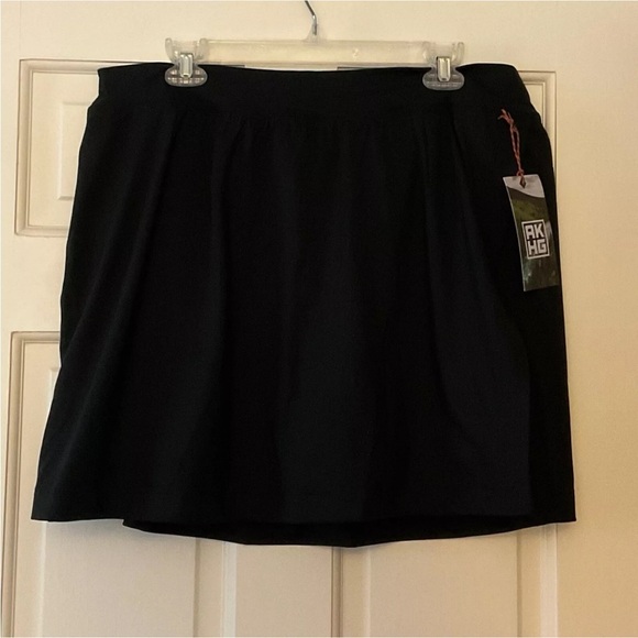 Duluth Trading Women's AKHG Outer Limit Skort Black Plus Size 1X NWT Outdoors - Picture 1 of 10